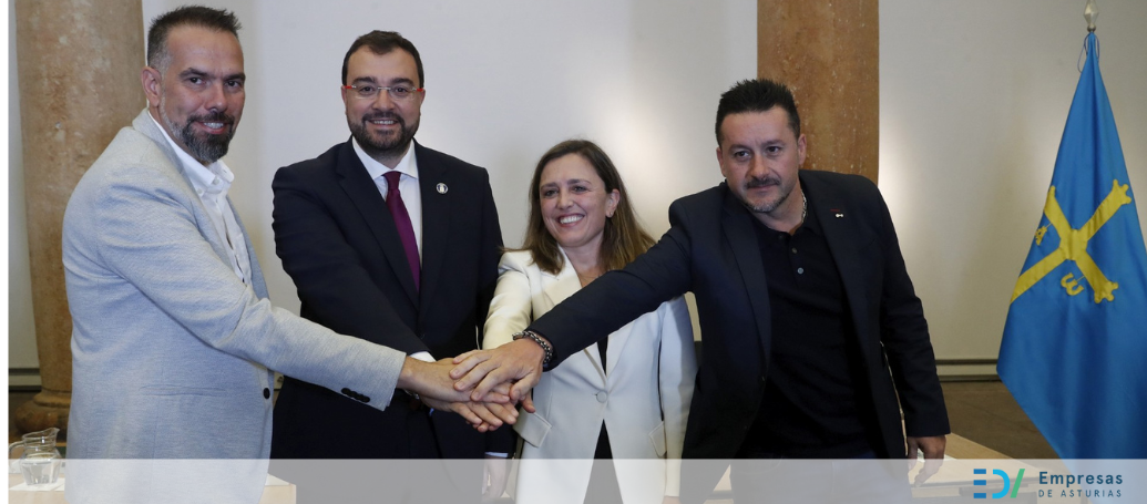 FADE, el Gobierno de Asturias y los sindicatos firman un nuevo acuerdo de concertación social